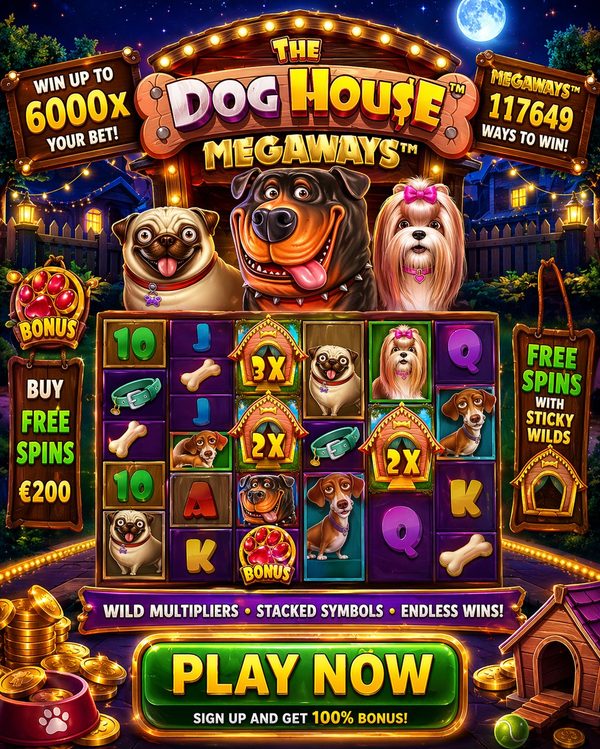 Dog House Megaways slot by Pragmatic Play